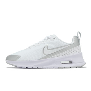 Nike 休閒鞋 Wmns Air Max Nuaxis 女鞋 白 銀 氣墊 運動鞋 [ACS] HF1233-101
