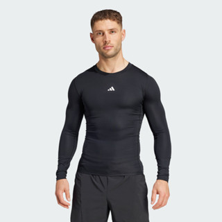 adidas TECHFIT 緊身長袖上衣 吸濕排汗 男 JE6702 官方直營