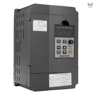 變頻器 變頻器2.2KW 12A 220V輸入 三相出電機調速器 單相進變頻器 AT1-2200S
