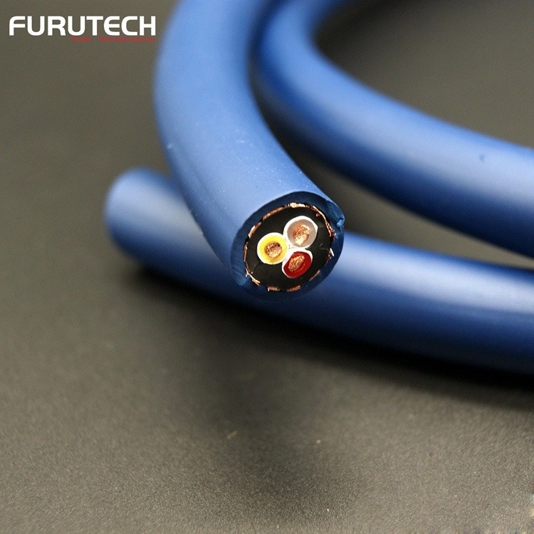 日本古河Furutech FP-3TS20 alpha系列OCC單結晶銅發燒電源線hifi音響散裝電源線
