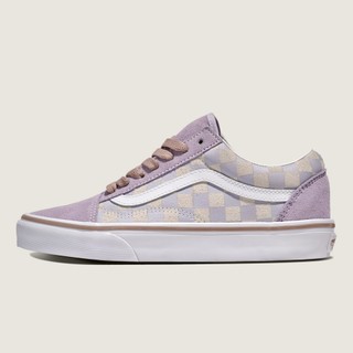 VANS Old Skool CHECKERBOARD EVENING HAZE 中 休閒鞋 VN000D6WUUI