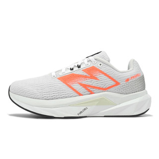 New Balance NB 慢跑鞋 FuelCell Propel V5 D 寬楦 女鞋 白 橘 WFCPRCY5-D