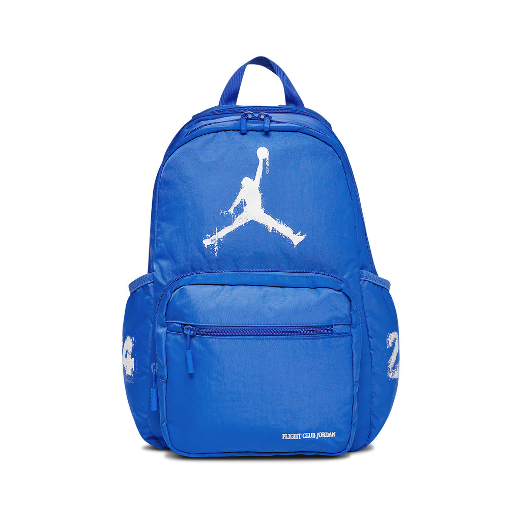Nike 後背包 Jordan MVP 藍 白 書包 13吋筆電包 水瓶側袋 [ACS] JD2533004AD-001