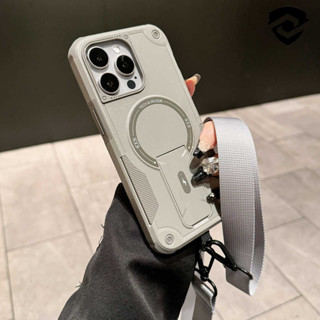磁吸無線充 軍工防摔 隱形支架 適用 蘋果 iPhone 12 13 14 15 Pro max 手機殼 保護殼