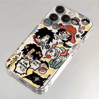【特價】海賊王適用iPhone15/13蘋果14手機殼11/12華為vivo小米oppo軟殼 學生 上班族 耶誕節