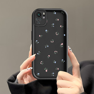 XIAOMI HP 小米 Poco M5S Redmi Note 10 10S 適用於惠普外殼軟殼時尚手機鮮花手機殼軟矽