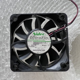 Nidec U60R24MGAB-51J24 6015 24V 0.09A 6CM 變頻器風扇電源風扇