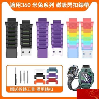 磁吸錶帶 Xiaomi 米兔錶帶 米兔4C/5C/6c錶帶 遠傳360 9X E2 F1 F2錶帶 15mm 安心購