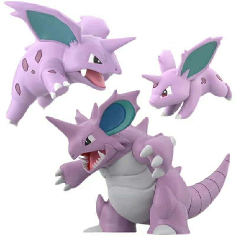 比例世界寶可夢關都地區尼多王尼多力諾 尼多朗優質版擺件手辦現貨