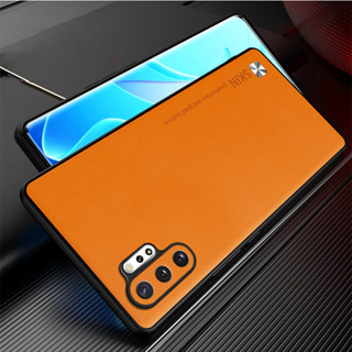 SAMSUNG 適用於三星 Galaxy Note 10 / Note 10 Plus 5G 豪華皮革圖案保護殼防震後蓋