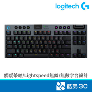 Logitech 羅技 G913 TKL Tactile觸感軸無線遊戲鍵盤(黑) 酷弟3C
