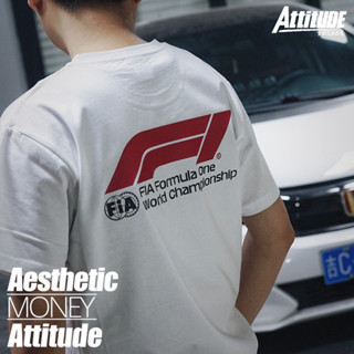 RED BULL HONDA Attitude本田紅牛f1方程式賽車versstappen球迷周邊男女優質短袖100%純