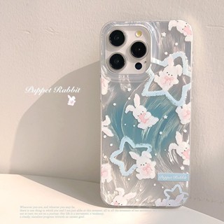 可愛星星兔子防撞殼 手機殼 適用 vivo y12 y15 y17 y19 y20 y20s y21 保護殼 全包防摔殼