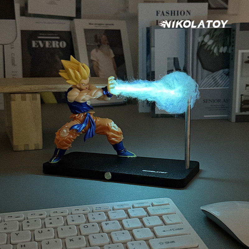 【台灣出貨】 【升級款】NIKOLATOY七龍珠周邊 七龍珠悟空龜派氣功磁吸卡卡羅特小夜燈 七龍珠 悟空擺件
