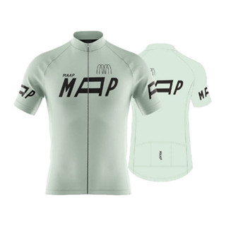 Maap Powerband 男士騎行服夏季短袖山地公路自行車騎行襯衫防紫外線速乾戶外自行車服裝