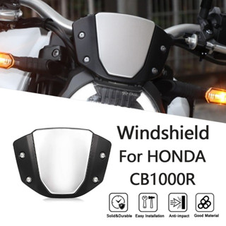 適用HONDA本田CB1000R 2019-2021改裝擋風玻璃儀表風板風鏡導流罩機車配件