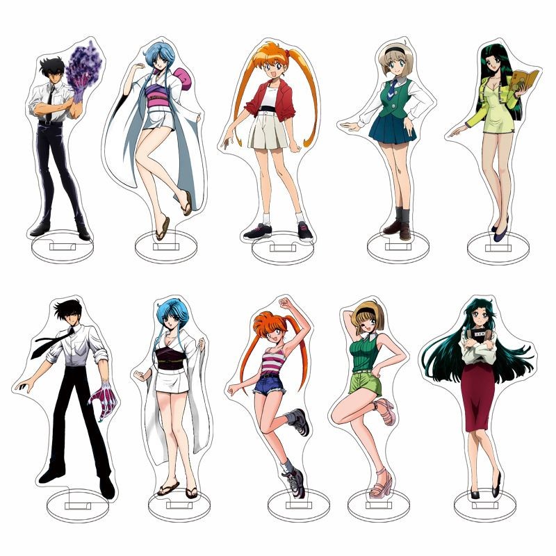 「指尖pjsk」地獄老師 鵺野鳴介 雪姬 玉藻京介 立野廣細川美樹亞克力立牌擺件|新番|動漫|遊戲|周邊|大展宏圖