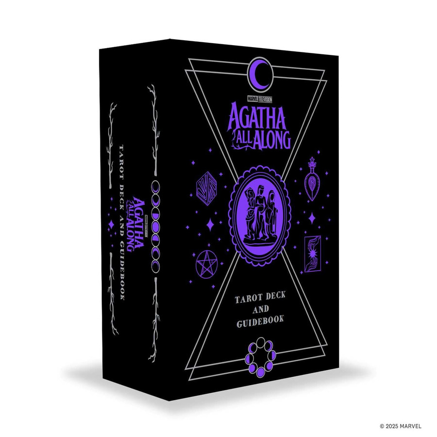 Agatha All Along Tarot Deck and Guidebook/漫威電視影集《阿嘉莎：無所不在》塔羅牌/Andrea Hannah eslite誠品【預購】