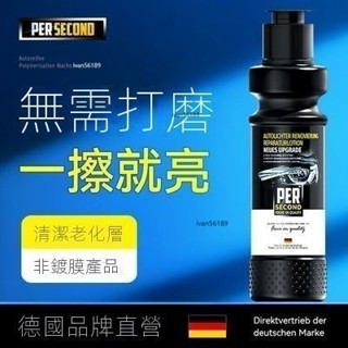 汽車大燈修復套裝1瓶搞定 汽車大燈修復液 車燈鍍晶翻新劑 輕鬆施工 鍍膜液 DIY 刮痕 發黃 大燈 汽車燈劃痕修復