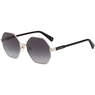 LONGCHAMP 墨鏡 太陽眼鏡(銀色)LO106S-715
