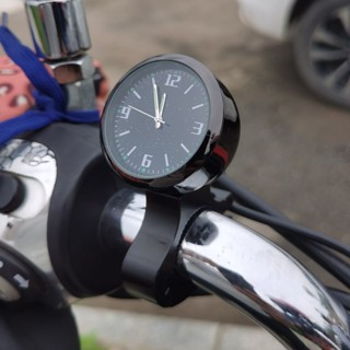 ✌時鐘表✌ 現貨 機車電動車車用時鐘表鋁合金手把防雨時間表通用車用時鐘車把表