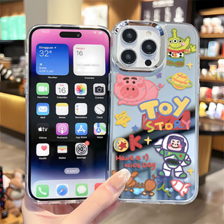 玩具總動員iphone16promax大孔13pro防摔12PRO硬殼11promax鏡面14plus手機殼15PRO