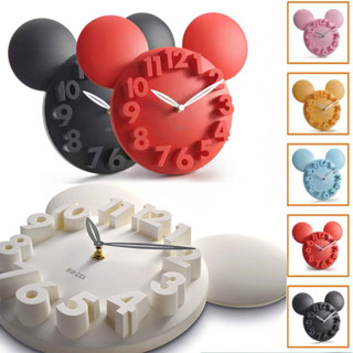 臺灣出貨𝓩𝓾𝓾🌟3D立體數字時鐘 造型時鐘 米奇時鐘 掛壁時鐘 可愛時鐘 家居裝飾 家居擺件 卡通時鐘 壁掛時鐘 掛鐘