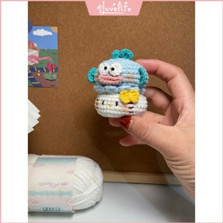 [Vlovelife]高雄 手作材料包 毛線編織材料包 手工編織kitty蛋糕掛件鑰匙扣毛綫鈎織diy材料包自製禮物送