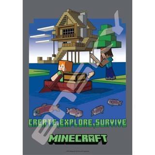 Ensky 當個創世神 Minecraft 釣魚模組 208片拼圖 (208-124)