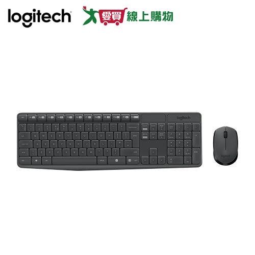 Logitech羅技 無線鍵鼠組MK235【台灣公司貨】【愛買】