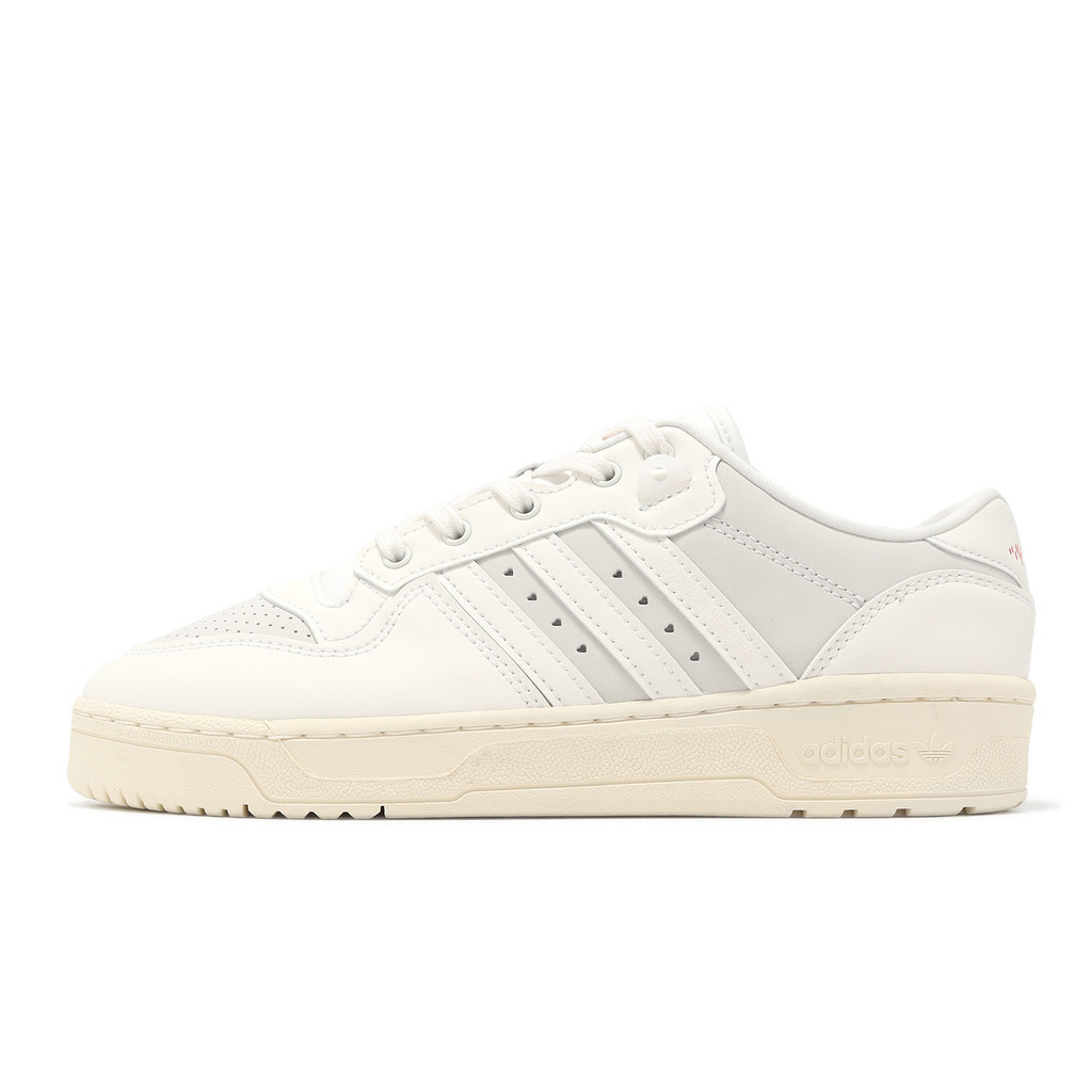 adidas 休閒鞋 Rivalry Low 男鞋 女鞋 米白 情人節 愛心 復古 愛迪達 [ACS] ID6272