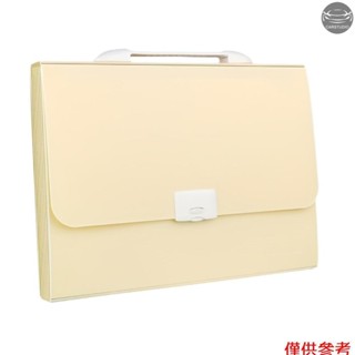 Accordian 檔案夾管理器 13 個口袋可擴充套件檔案盒帶手柄防水蓋 A4 字母大小 Accordion 檔案管理器隨