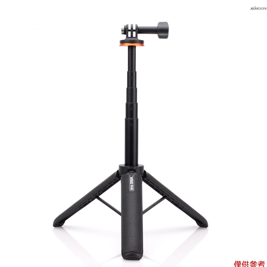 【有A+圖和頻道】VRIG TP-08 運動相機自拍杆三腳架 鋁合金 黑色
