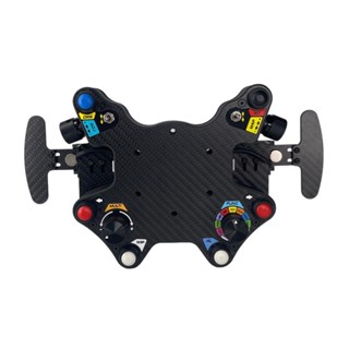 【收藏精品】PC模擬賽車方向盤hub 中控盒按鈕編碼器撥片踏板纖維圖馬斯特速魔