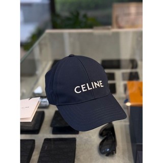Limit精品✔️Celine 經典 刺繡 字母設計 深藍配色 帽子