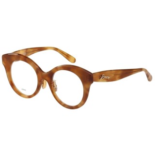 LOEWE 鏡框 眼鏡(咖啡色)LW50074F
