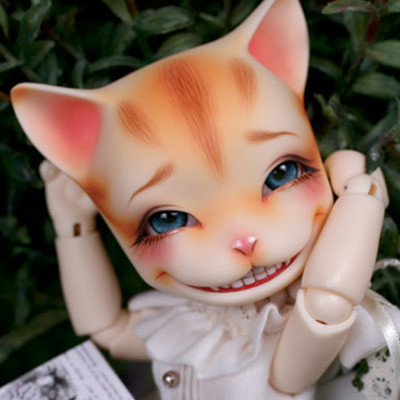 【高檔】BJD娃娃sd 1/6分Cheshire 咧嘴貓 邪魅炫酷關節可動玩偶 高級樹脂