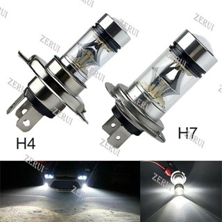 Zr 適用於 2 件迷你 H7 H4 Led 燈泡汽車頭燈遠光燈 DRL 燈泡 H9 H8 H11 9005 Hb3 9