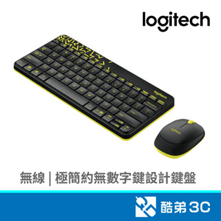 logitech 羅技 mk240 nano無線鍵鼠組(黑色黑邊) 酷弟3c