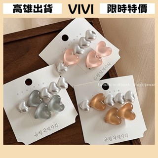 [VIVI]髮夾 髮飾 彈簧夾 髮束 無痕髮夾 夾子髮夾 韓係甜美鴨嘴夾愛心珍珠髮卡可愛氣質鴨嘴夾前額碎髮夾網紅劉海夾