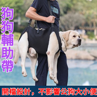 【臺灣出貨】 狗狗輔助帶 老年犬輔助帶 受傷康復輔助帶 殘疾狗狗助力帶 大型犬輔助帶 狗狗前肢康復訓練輔助帶 行走助力