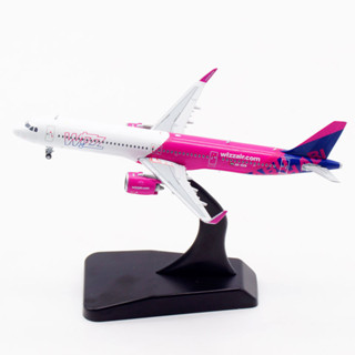 JC Wings 1:400匈牙利威茲航空 空客A321NEO A6-WZB 合金飛機模型