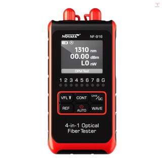 Noyafa NF-916 光纖功率計 VFL REF FC SC ST 視覺故障定位儀 LCD 顯示光纜測試儀網路工具