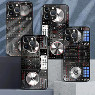 Dj 控制器混合器鋼化玻璃手機殼適用於 IPhone 15 14 13 12 11 Pro XS Max Plus Mi