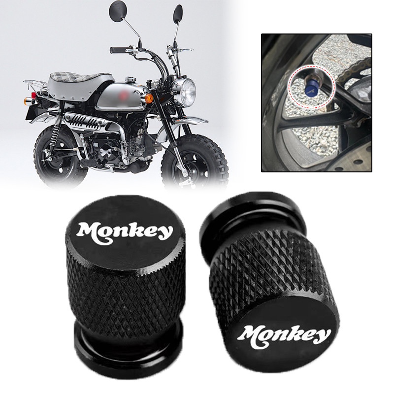 [機車改裝配件]適用本田 monkey125  CT125 Z125輪胎改裝氣嘴蓋 氣門芯帽 加氣嘴