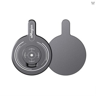 aMagisn AF03 磁吸轉接座 鋁合金材質 適配Insta360 Flow手機穩定器, iPhone 12以上Ma