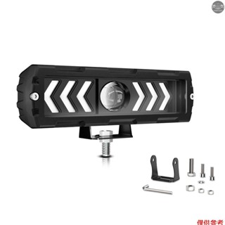 JEEP 1 件 6 英寸 LED 工作燈條駕駛霧燈防水 DRL LED 工作燈更換吉普汽車卡車船 UTV ATV 摩托