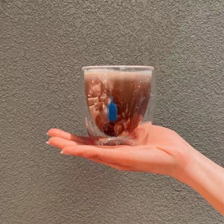 BLUE BOTTLE COFFEE 玻璃藍瓶咖啡杯 個人杯辦公杯