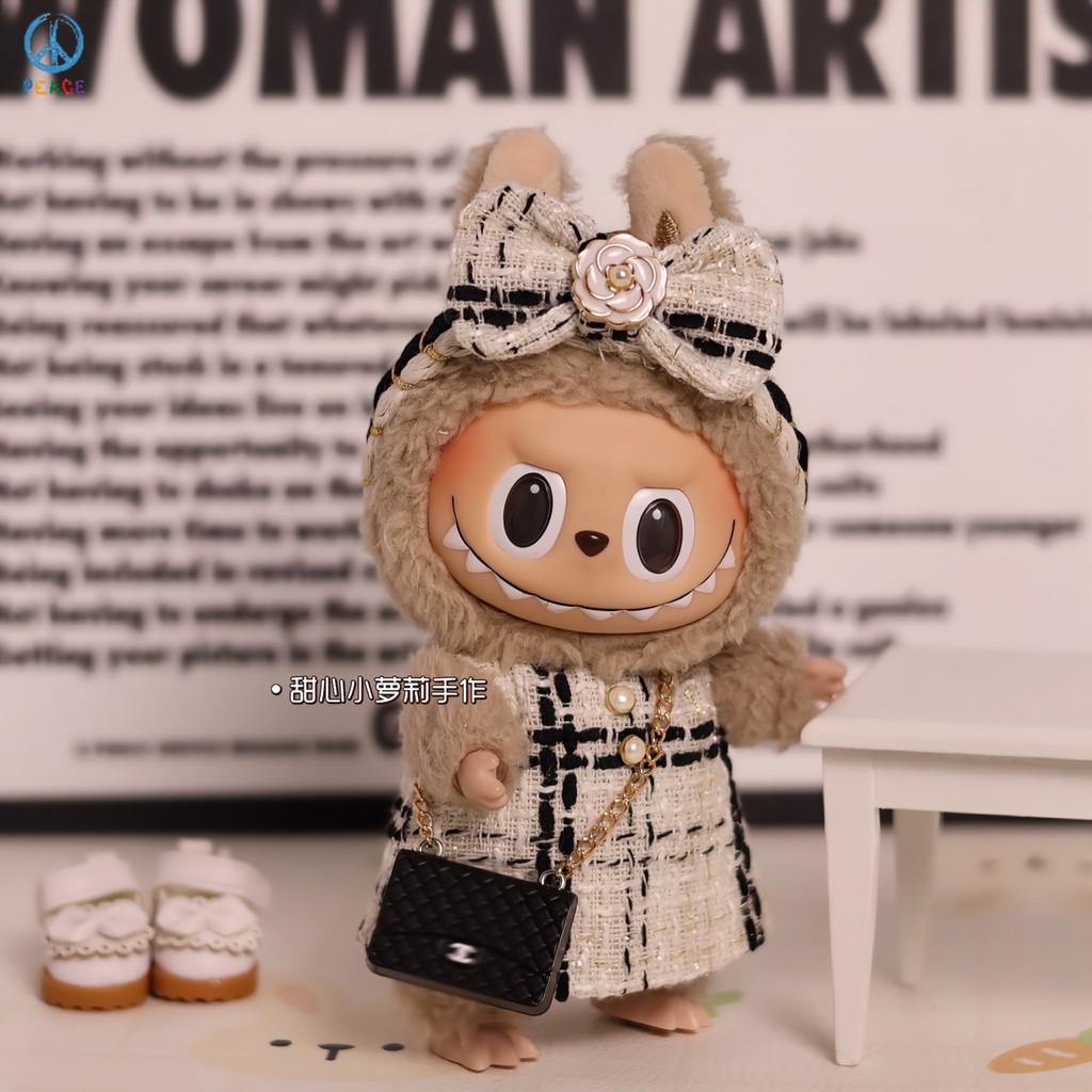 💍翻轉手作💍-Original Design原創17cm掛件衣服心動馬卡龍拉布布衣服小香風