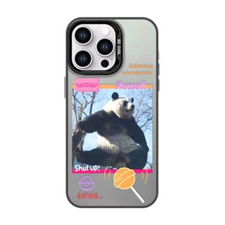 適用於大熊貓情侶手機殼iPhone15Promax榮耀200新款vivos19華為mate60p70小米13蘋果14原創